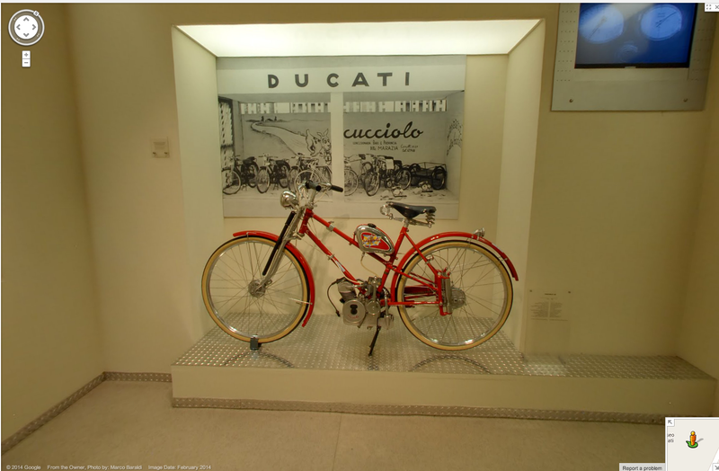 Illustration for article titled Visit The Ducati Museum On Google Street View